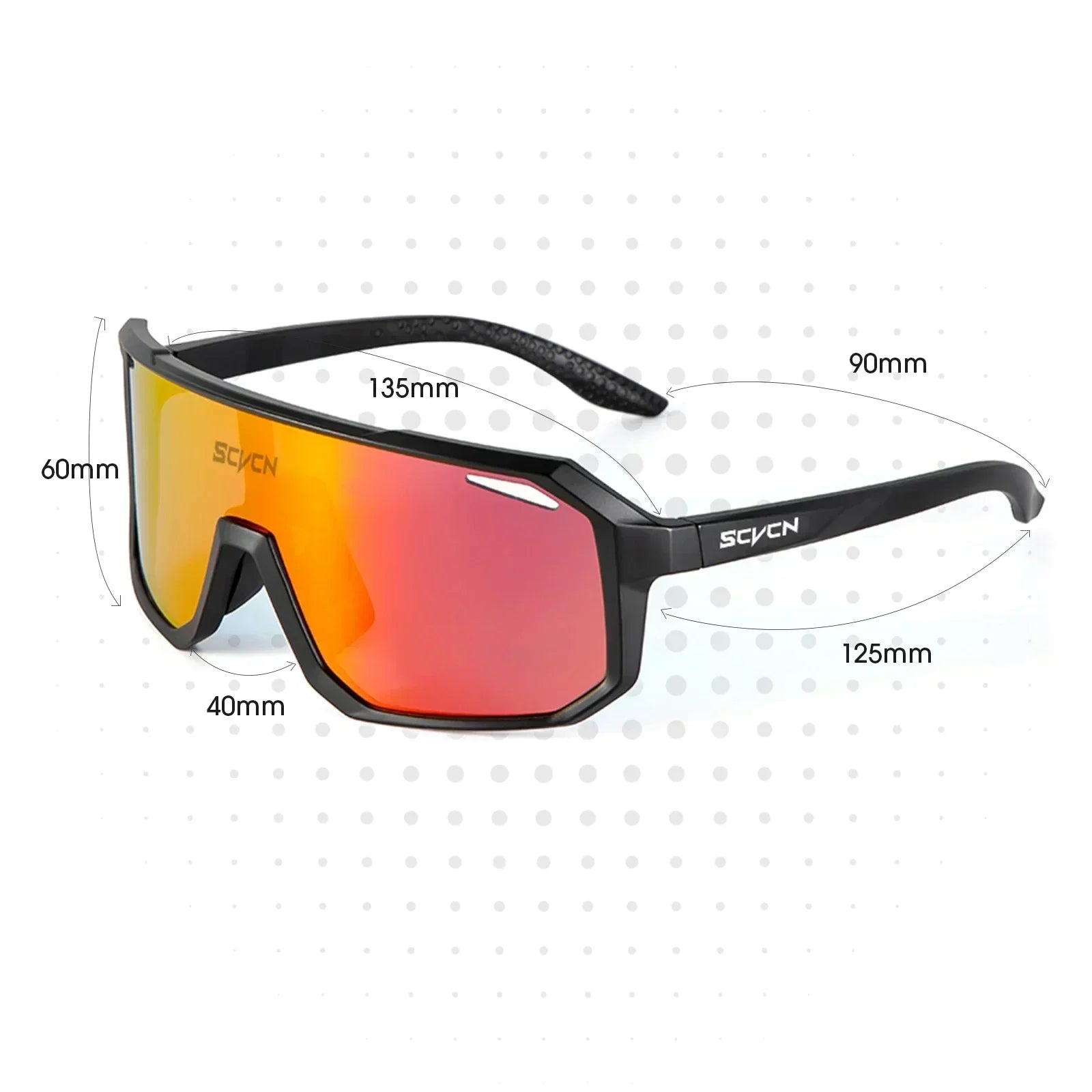 Sonnenbrille für Radfahrer - UV400 Schutz | Unisex