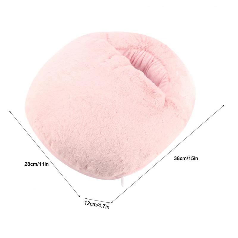 USB Fußwärmer 5V – Elektrisches Heizkissen für Füße und Hände, Waschbarer Plüsch, 50–60 °C