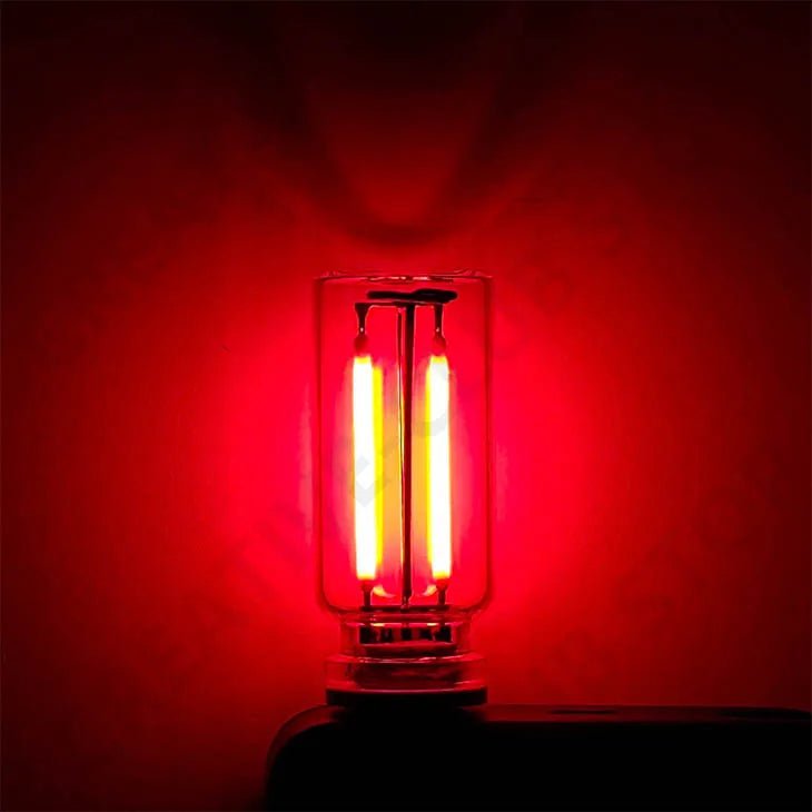 USB Touch-Control Glühlampe – Set von 2 5V Glühbirnen zum Erzeugen einer warmen und gemütlichen Atmosphäre mit stilvoller Filamentbeleuchtung