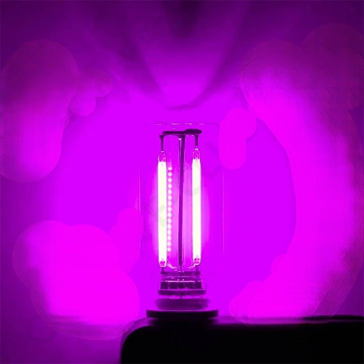 USB Touch-Control Glühlampe – Set von 2 5V Glühbirnen zum Erzeugen einer warmen und gemütlichen Atmosphäre mit stilvoller Filamentbeleuchtung