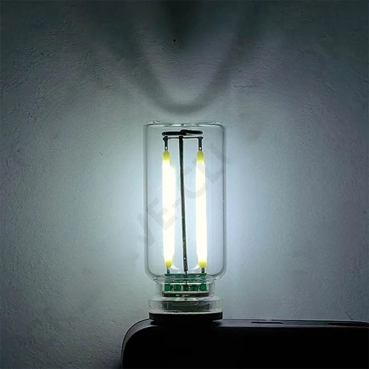 USB Touch-Control Glühlampe – Set von 2 5V Glühbirnen zum Erzeugen einer warmen und gemütlichen Atmosphäre mit stilvoller Filamentbeleuchtung
