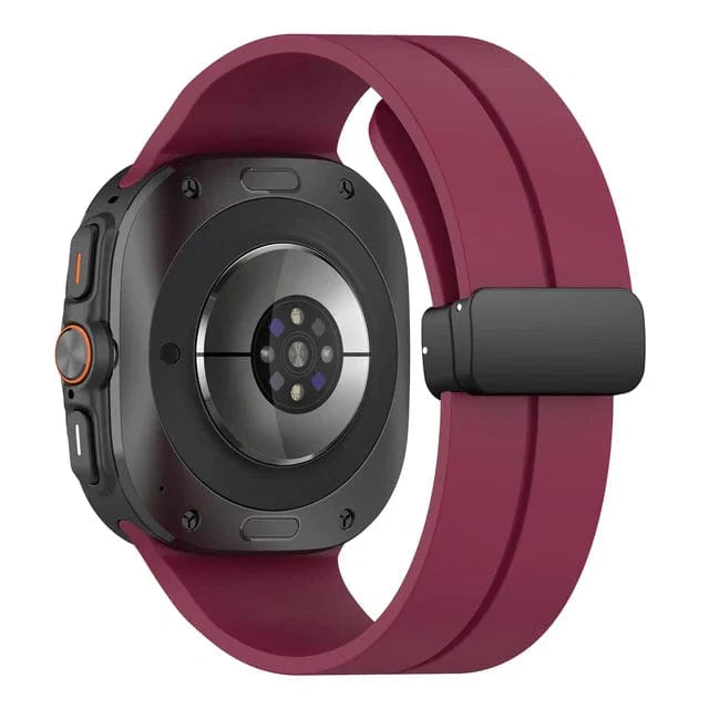 Magnetisches Silikon-Sportuhrband für Samsung Watch 7 Ultra