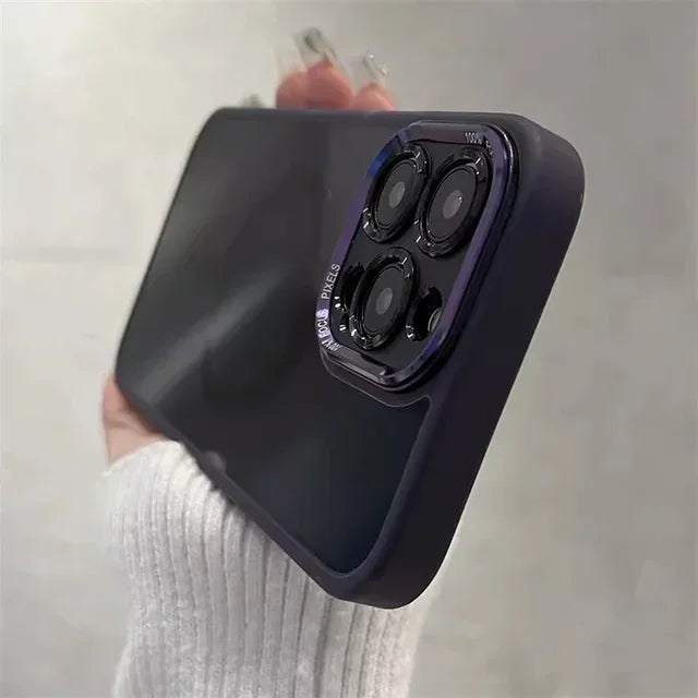 TinSafe | Getönte stoßfeste magnetische iPhone-Hülle