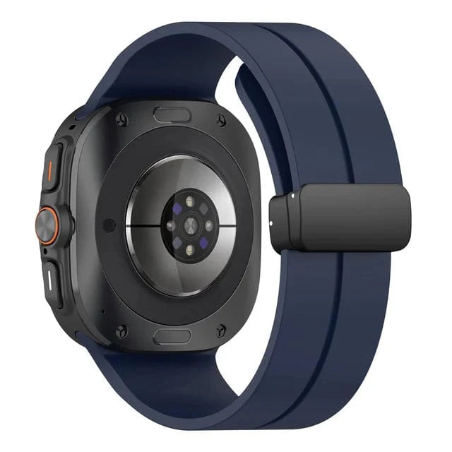 Magnetisches Silikon-Sportuhrband für Samsung Watch 7 Ultra