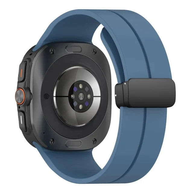 Magnetisches Silikon-Sportuhrband für Samsung Watch 7 Ultra