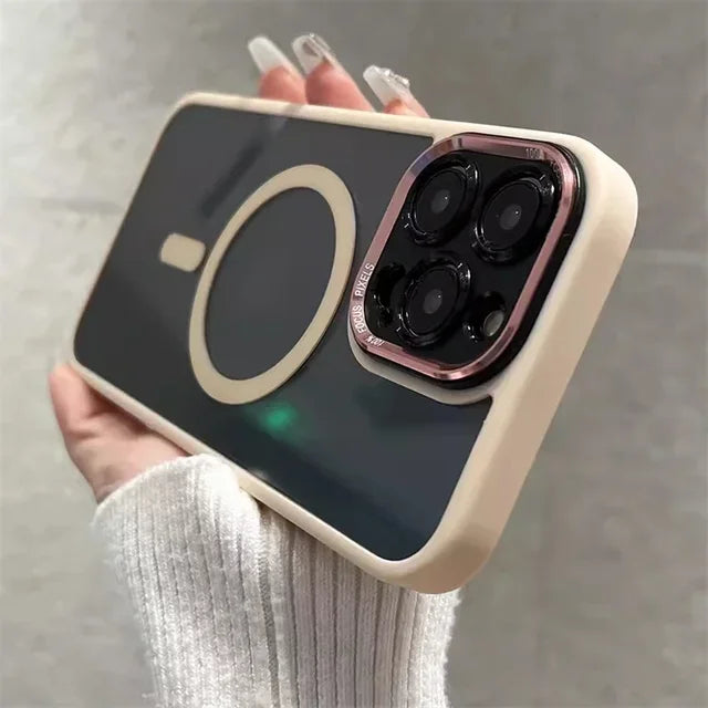 TinSafe | Getönte stoßfeste magnetische iPhone-Hülle