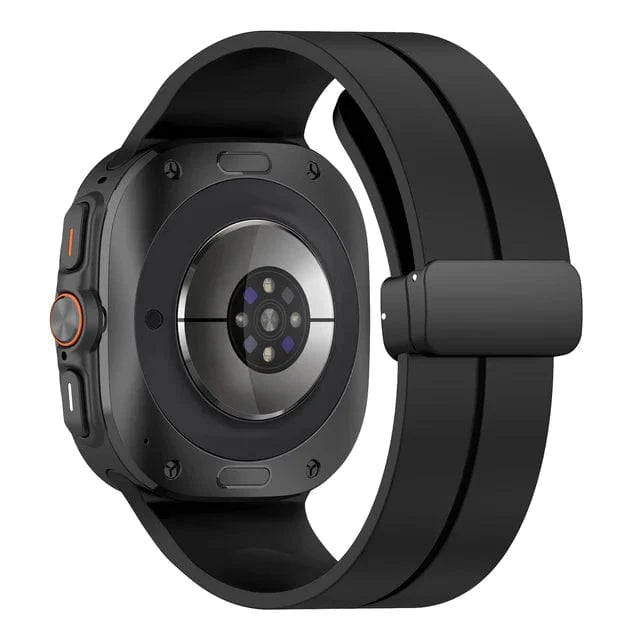 Magnetisches Silikon-Sportuhrband für Samsung Watch 7 Ultra