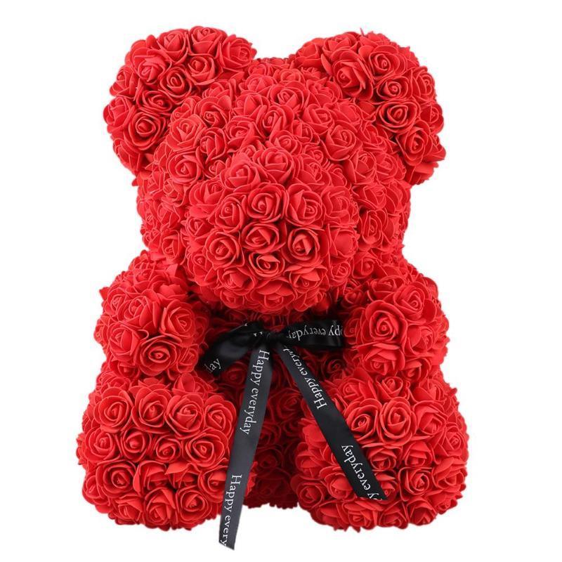 Rose Bear Uk | Handgemachter Luxus Blumenrose Liebe Teddybär