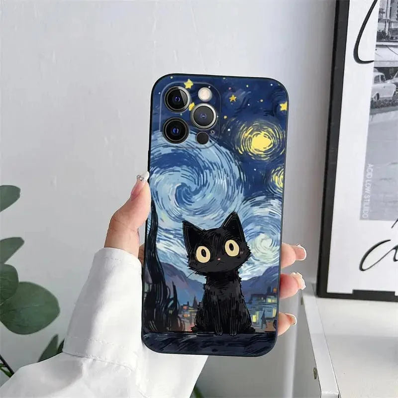 Stoßfeste protective iPhone Van Gogh Gemälde Hülle
