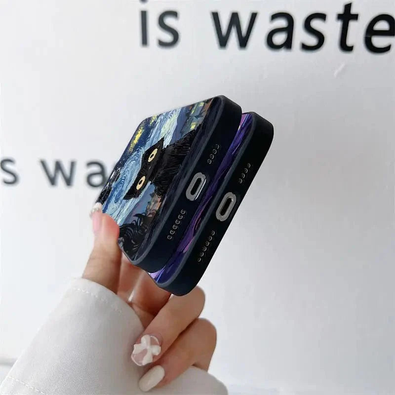 Stoßfeste protective iPhone Van Gogh Gemälde Hülle