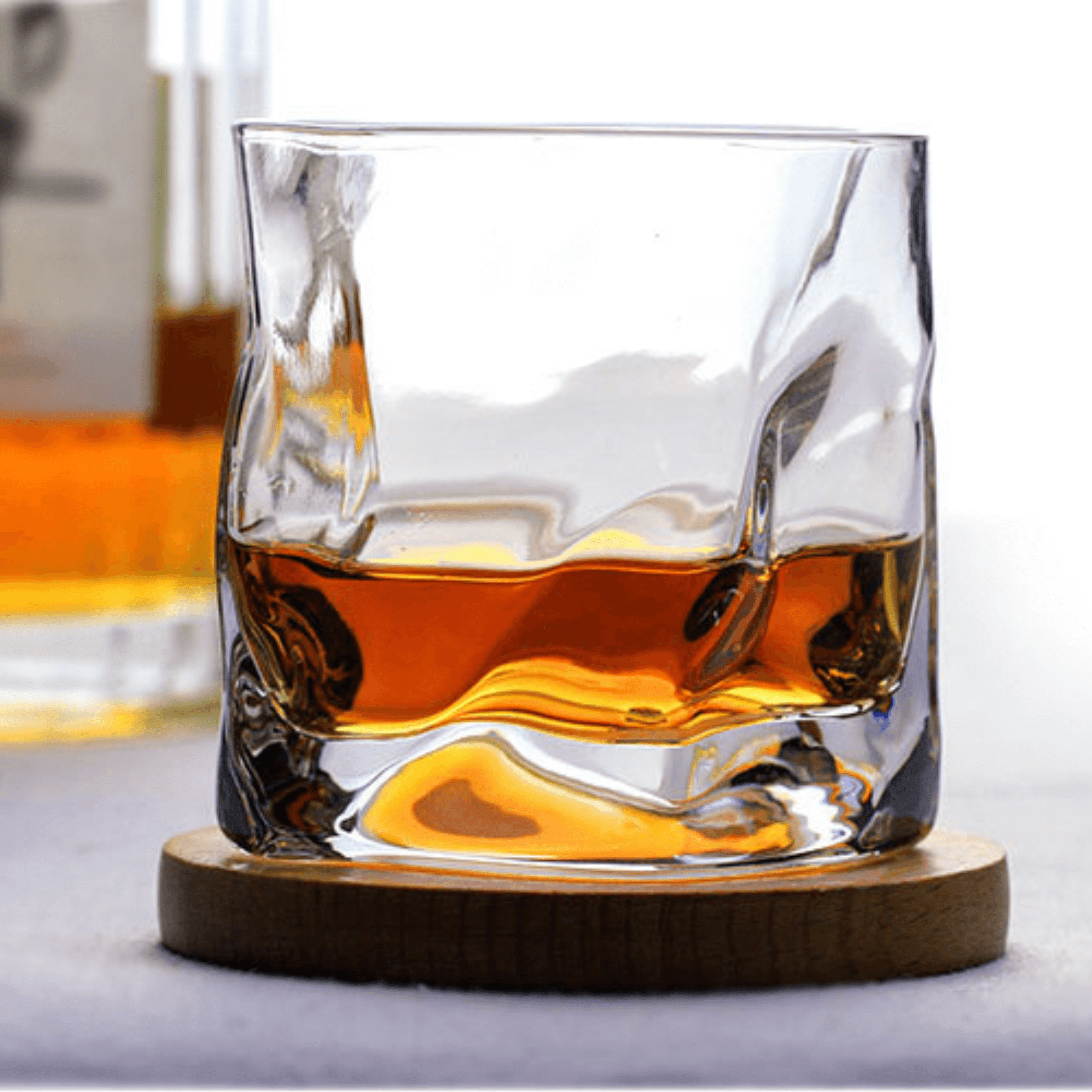 Japanischer Whiskybecher | Falten Design Edo Kiriko