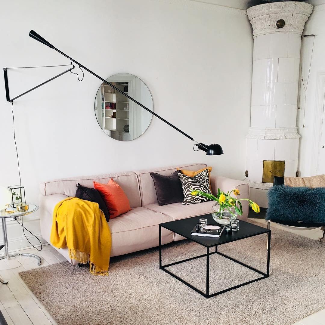 Moderne Wandleuchte 265 - Verstellbare Industriebeleuchtung