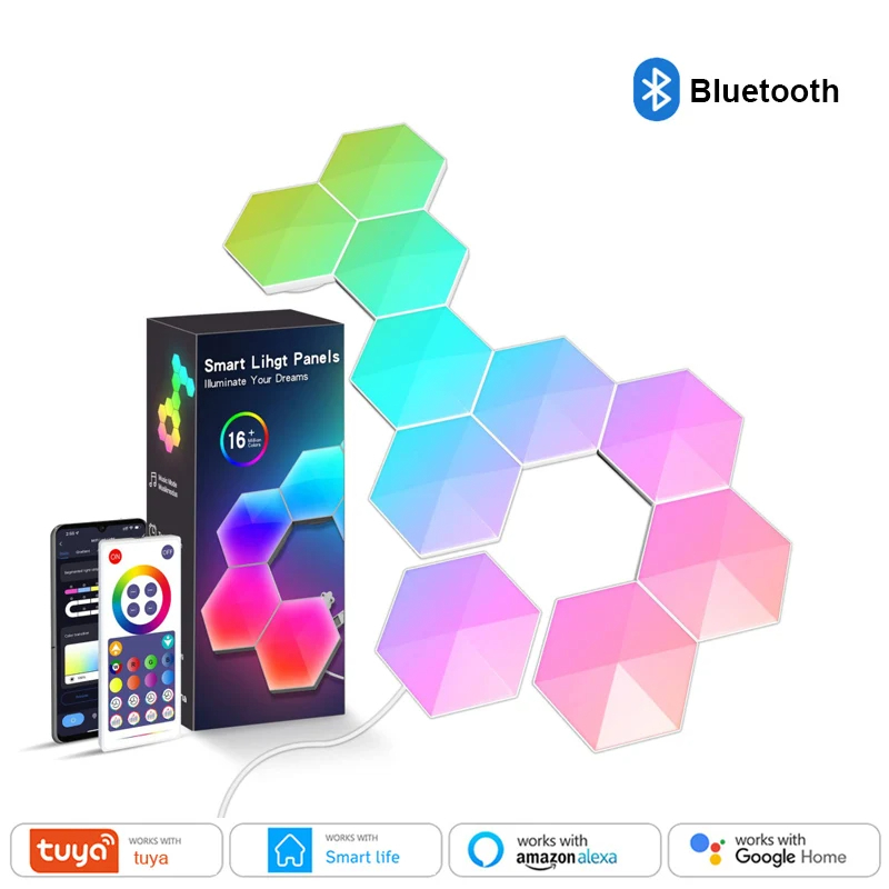 Smart Hexagon Lichter