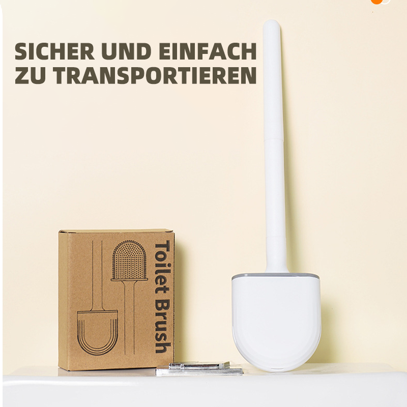 Toilettenbürste zur Wandmontage - TPR Kopf | Hygienisch