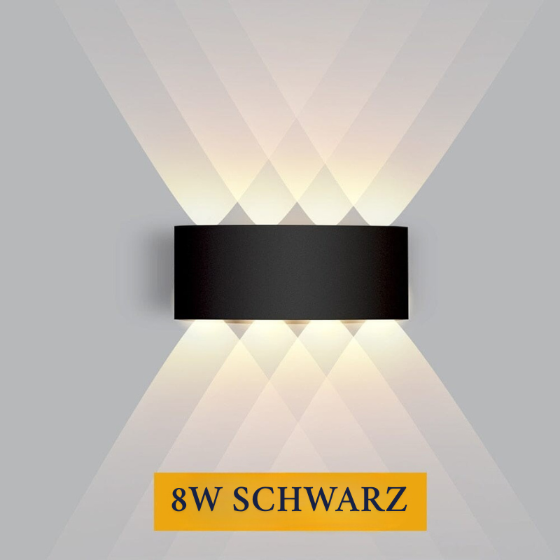 Wasserdichte LED-Wandleuchte – Modern & Energieeffizient
