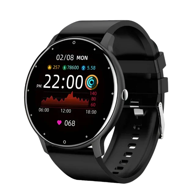 Wasserdichte Unisex Smartwatch - Fitness Tracker | Herzfrequenz