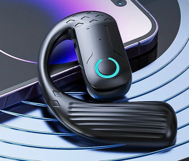 Open-Ear Wireless Bluetooth Headset – 5.4 180° drehender Sport- und Business-Kopfhörer mit Mikrofon