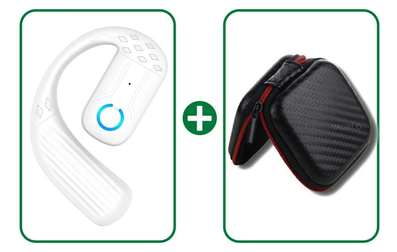 Open-Ear Wireless Bluetooth Headset – 5.4 180° drehender Sport- und Business-Kopfhörer mit Mikrofon