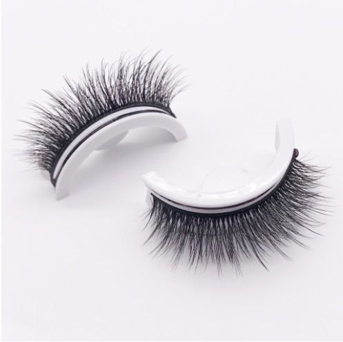 Selbstklebende Wimpern - Keine Kleber erforderlich - Wiederverwendbar