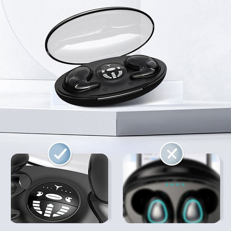 Unsichtbare kabellose Schlafkopfhörer | IPX5 wasserdicht | Bluetooth 5.3