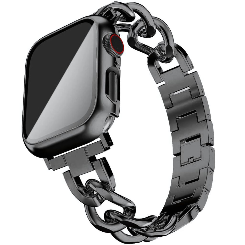 Moderne Edelstahl Apple Watch Band für Damen