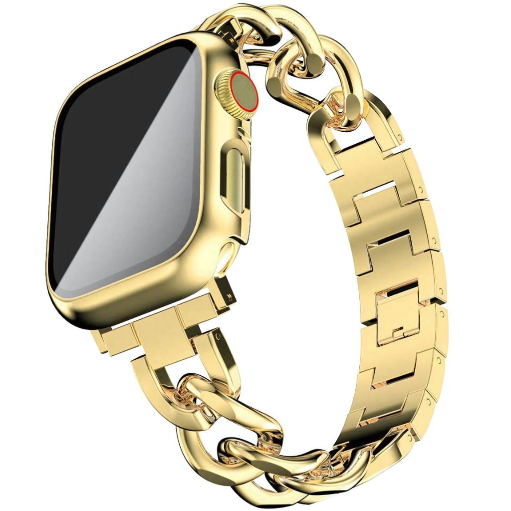 Moderne Edelstahl Apple Watch Band für Damen