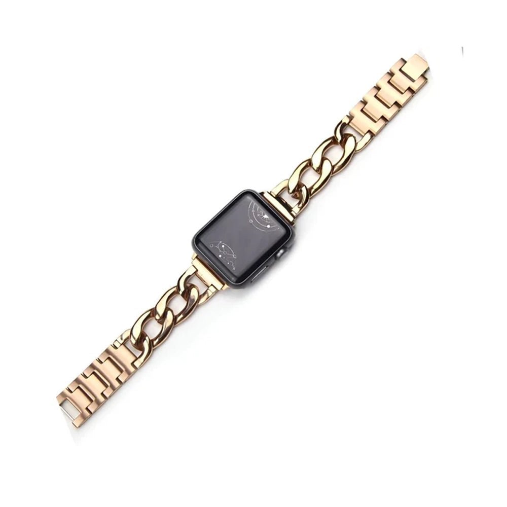 Moderne Edelstahl Apple Watch Band für Damen