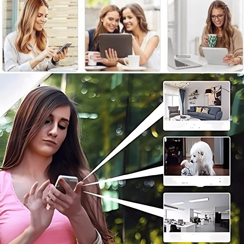 Zelara | Drahtlose 1080P WiFi Sicherheitskamera | Sicherheit | Steuerung mit App