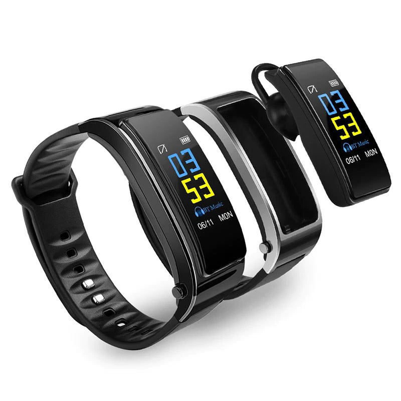Zelara™ 2-in-1 Smart Watch Armband mit Bluetooth-Kopfhörern