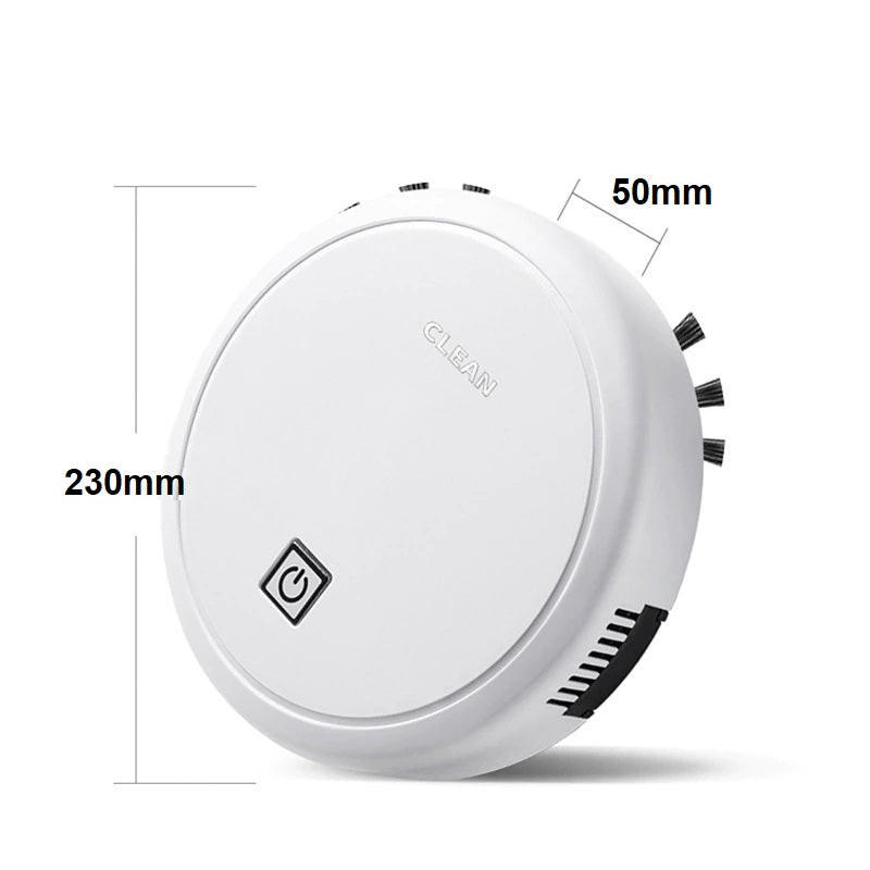 Robot vacuum cleaner with mopping function, quiet, 180 m², pet hair & carpets
