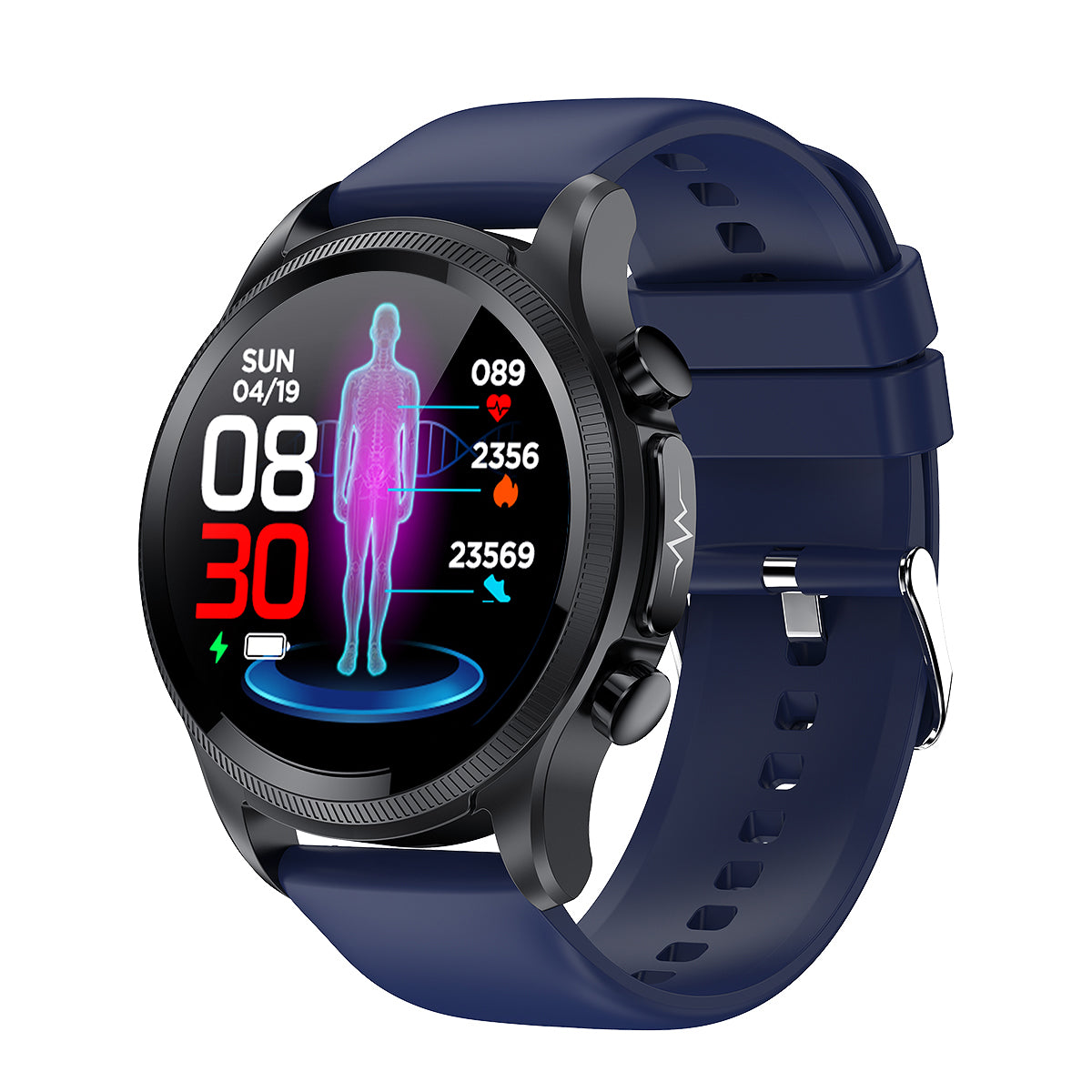 Zelara BCE400 EKG/EKG Blutdruck SPO2 Herzfrequenz Fitness Tracker Wasserdichte Smart Watch