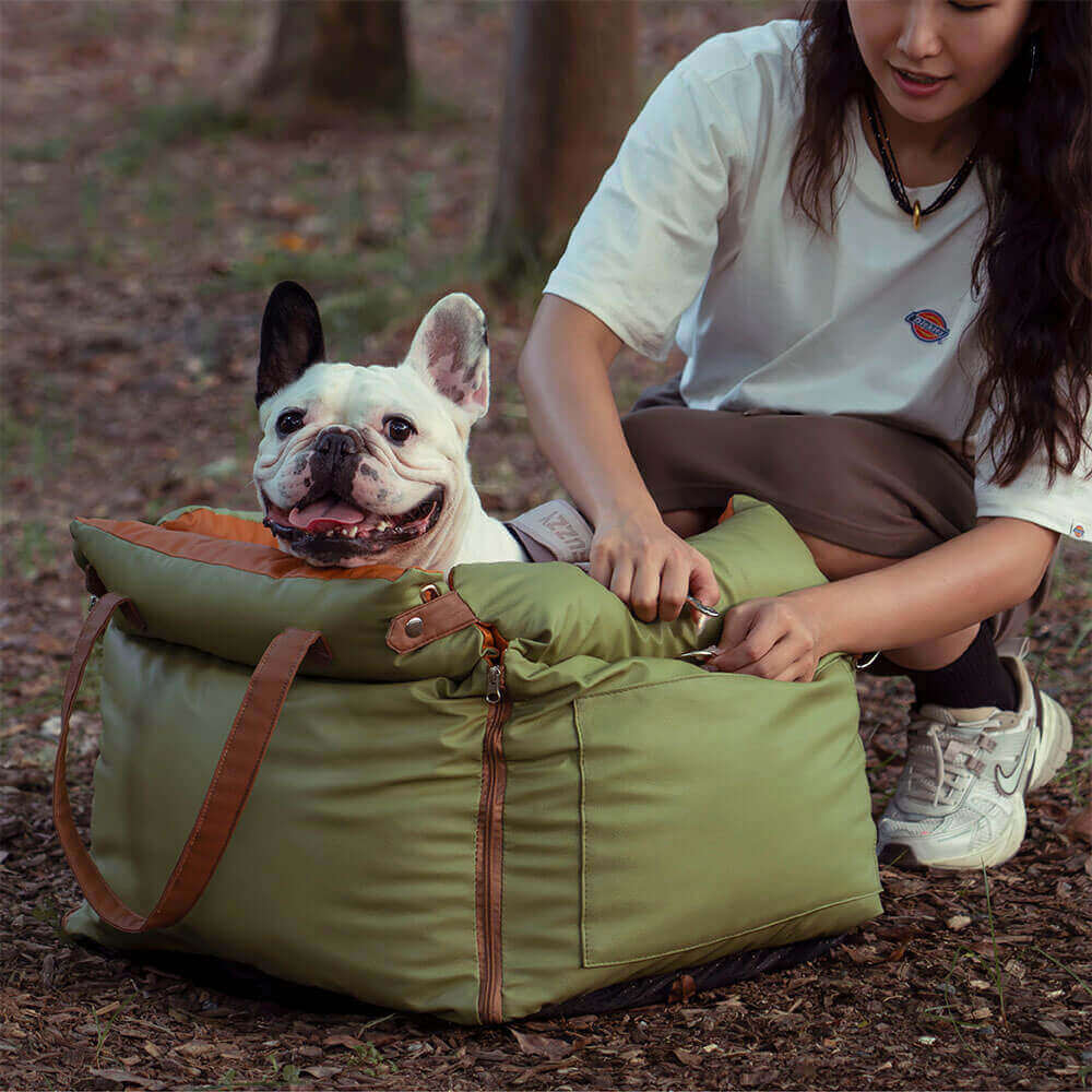 Hunde-Autositz Komfort XL - Sicher &amp; Waschbar
