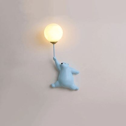 LED-Wandleuchte Bär Design Kinderzimmer