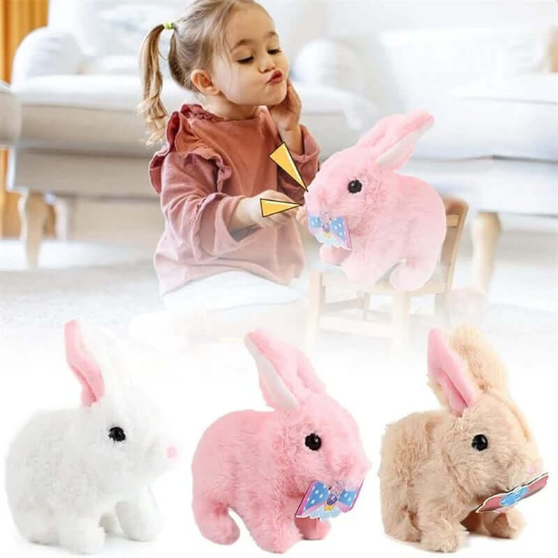 Interaktives Plüschtier Hase - Kuschelfreund mit Funktionen
