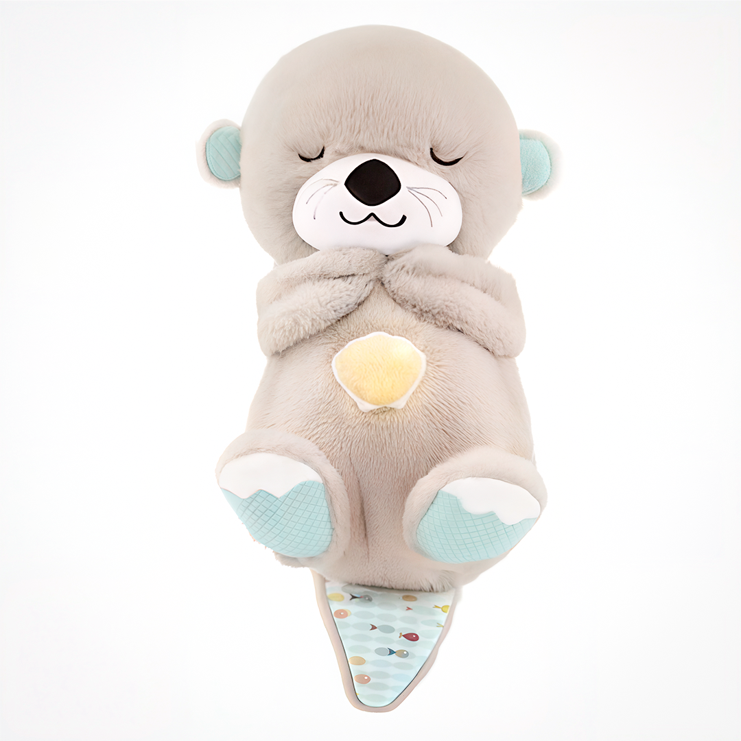 Atmungsaktiger Otter Plüsch – Musikalisches &amp; Beruhigendes Baby-Schlafhilfe