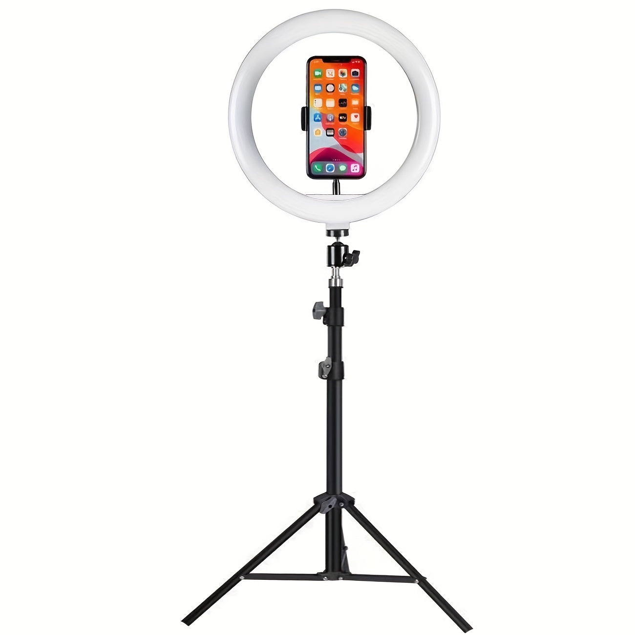 LED Ringlicht mit Stativ und Handyhalter – Für perfekte Selfies und Videoaufnahmen