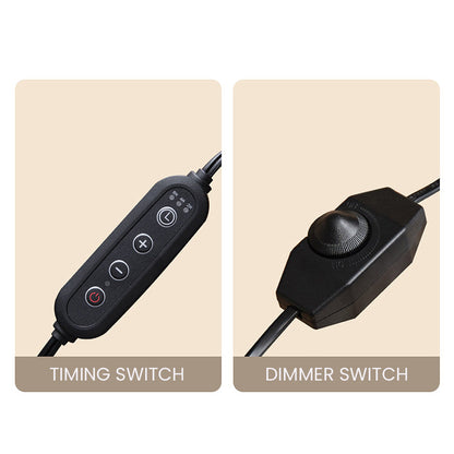 Verstellbare Weihnachtskerzenwärmerlampe