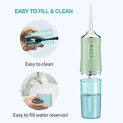 Kabelloser Wasserzahnpfleger - Für perfekte Zahnreinigung