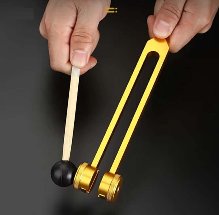 Stimmgabel Set für Klangtherapie &amp; Entspannung
