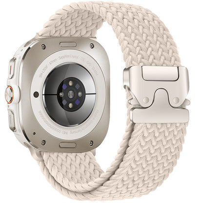 Nylon geflochtenes Armband für Samsung Ultra-Uhr