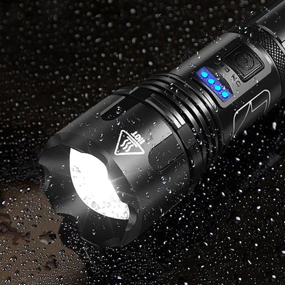NightVision Pro™ LED-Taschenlampe | 12.000 Lumen | Wasserdicht &amp; Wiederaufladbar