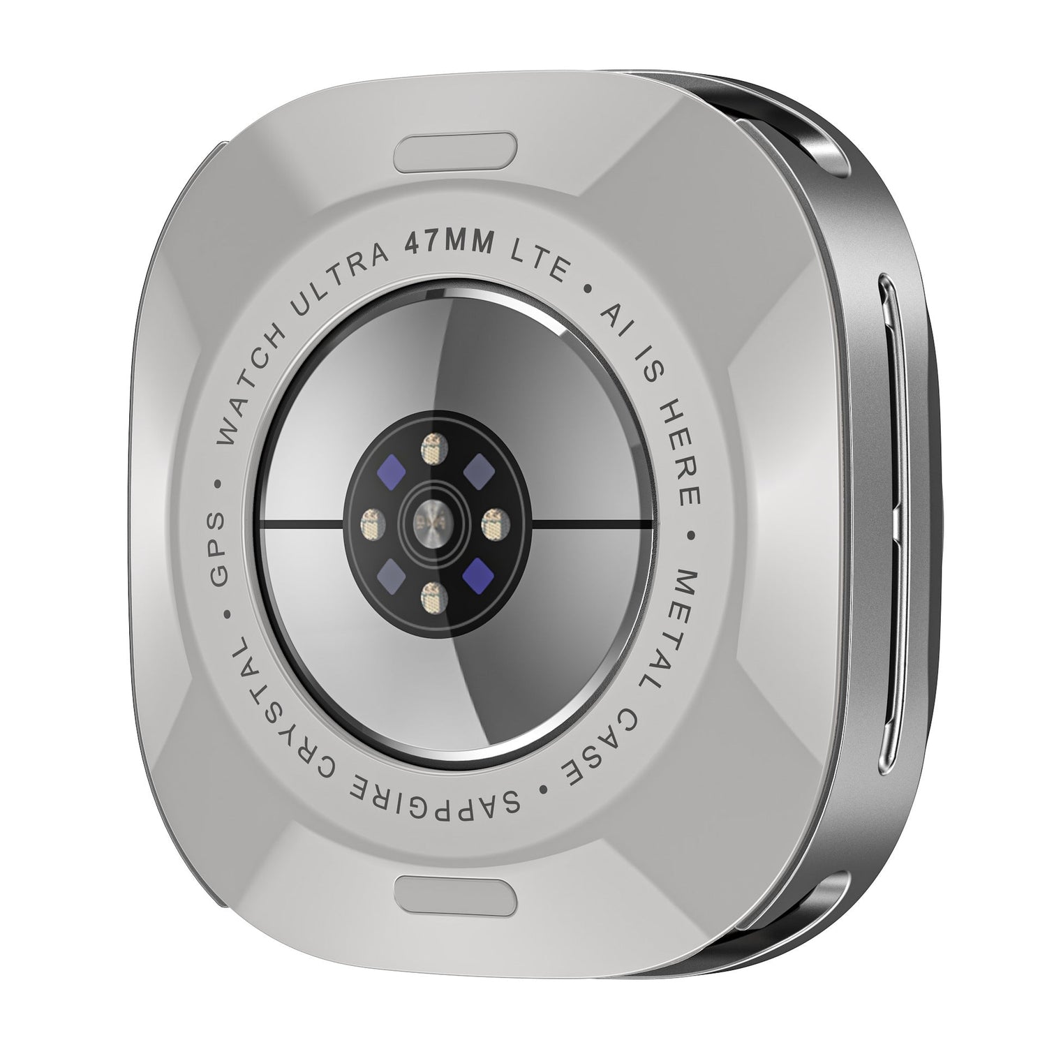 Vollrand kratzfest Metall 360° Schutzcover für Samsung Galaxy Watch Ultra