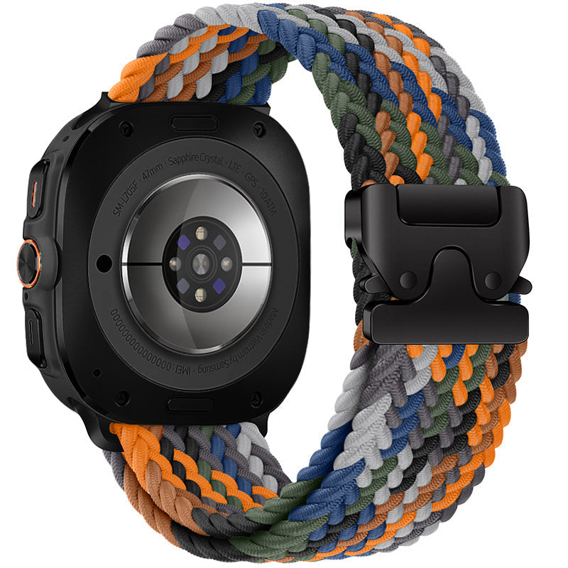 Nylon geflochtenes Armband für Samsung Ultra-Uhr