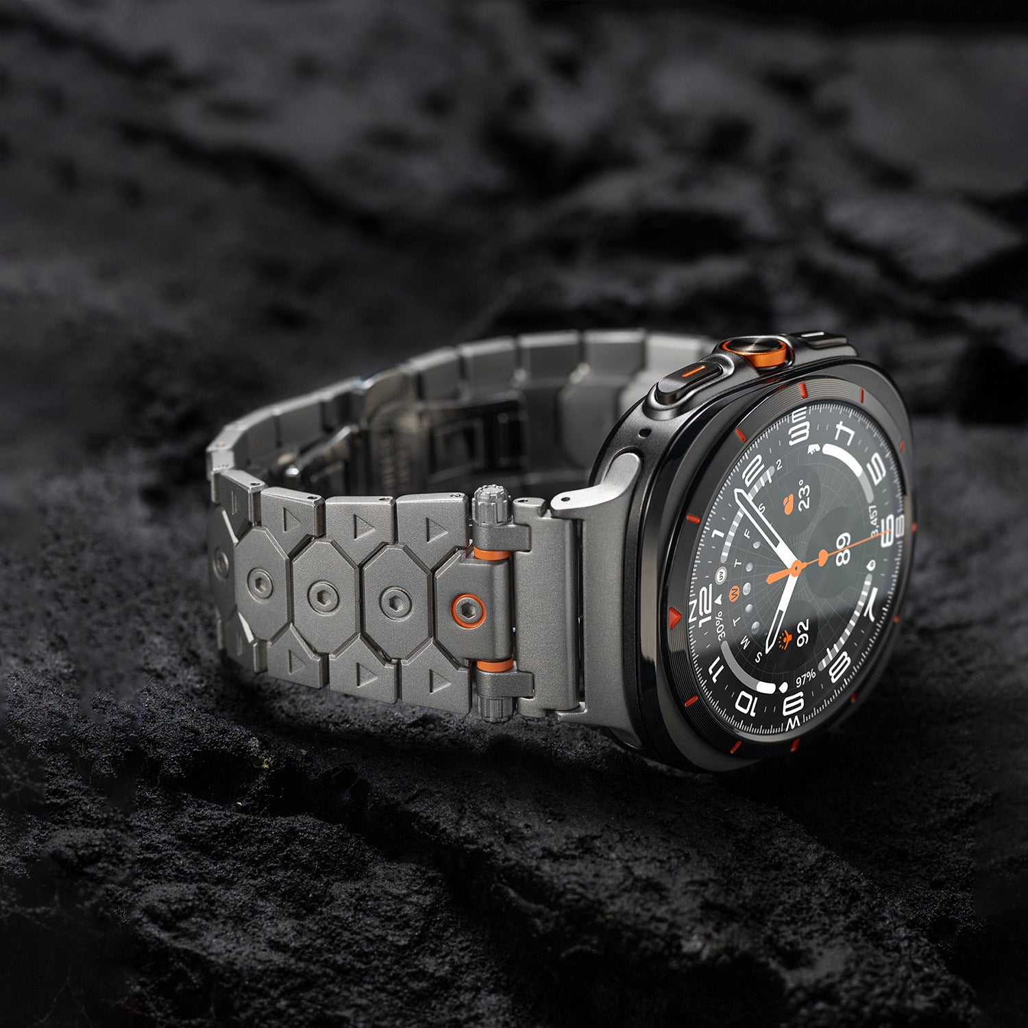Luxus Edelstahlarmband für Samsung Galaxy Watch Ultra