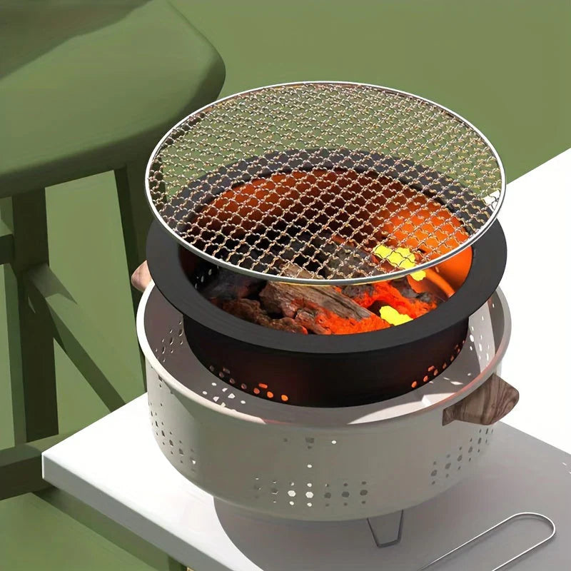 Rauchfreier Holzkohlegrill ToGo