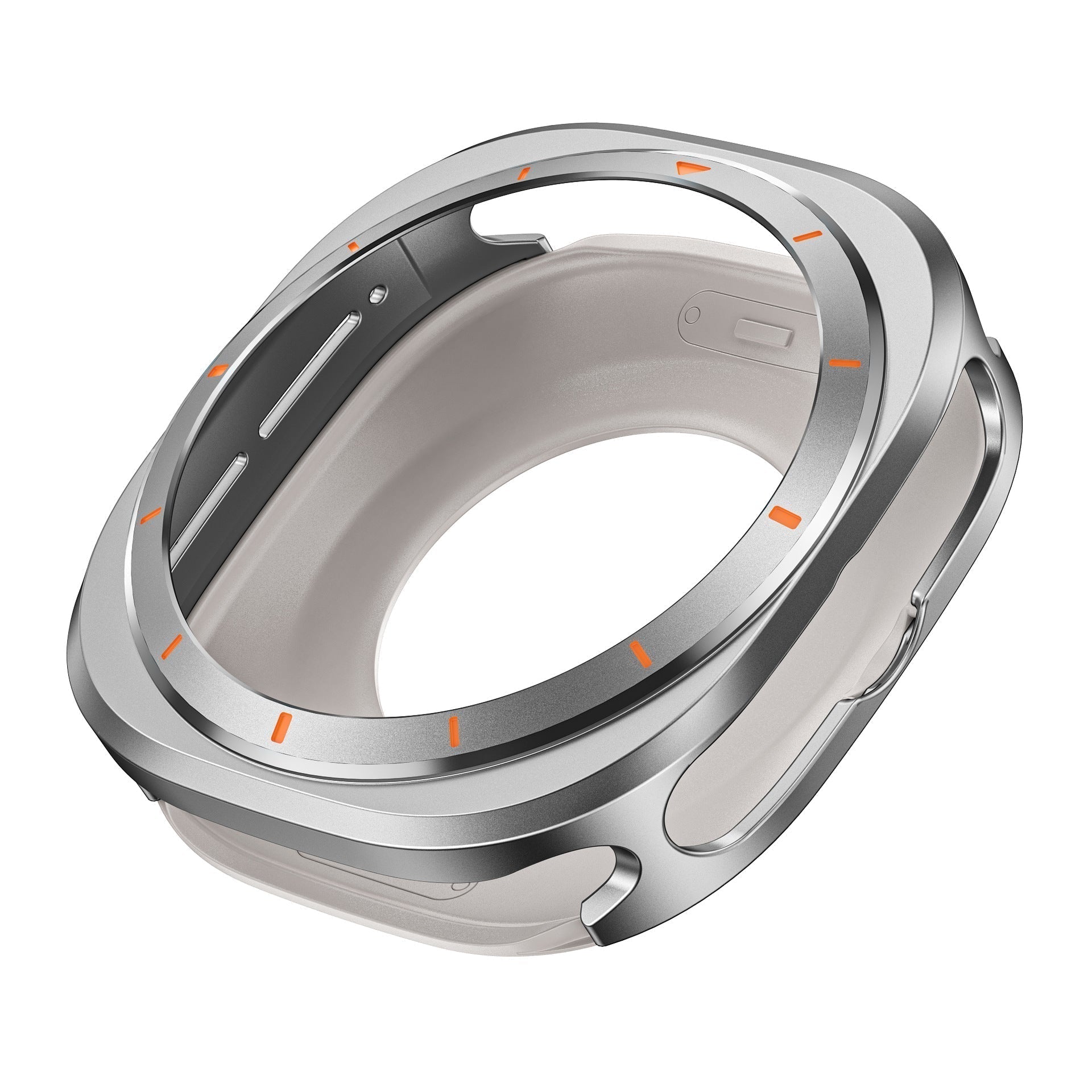 Vollrand kratzfest Metall 360° Schutzcover für Samsung Galaxy Watch Ultra