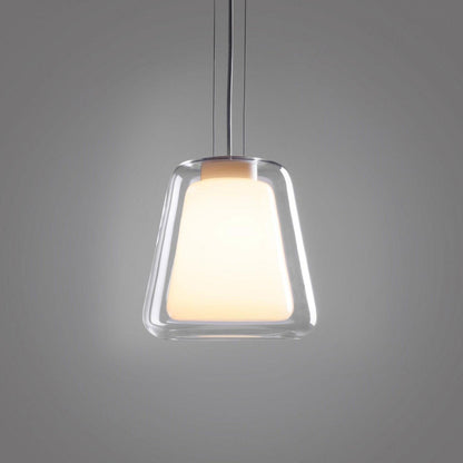 Moderne Glas-Pendelleuchte