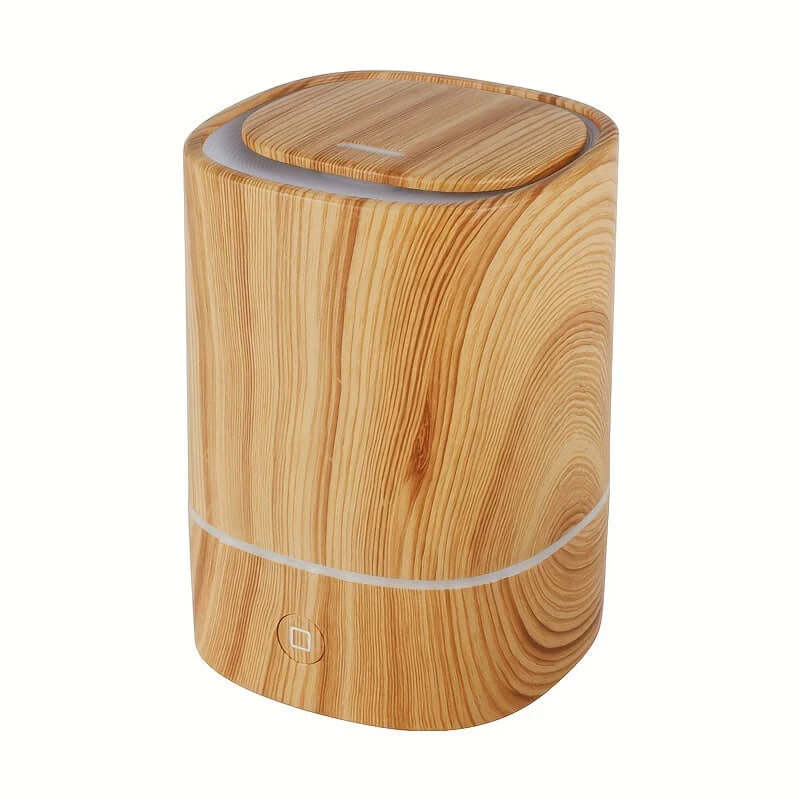Holzoptik Luftbefeuchter - Ultraschall, LED, Aromadiffuser
