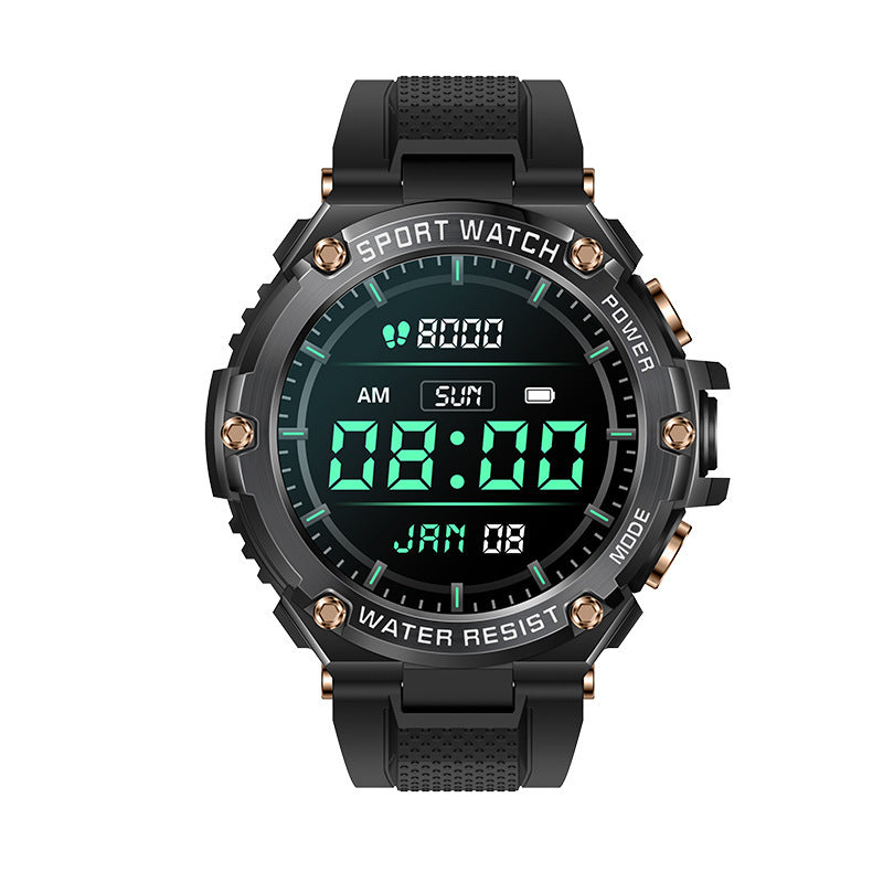 Zelara Militärqualität Bluetooth Anruf Nachricht Herzfrequenz Blutdruck Blutsauerstoff Musik Multisport Smartwatch