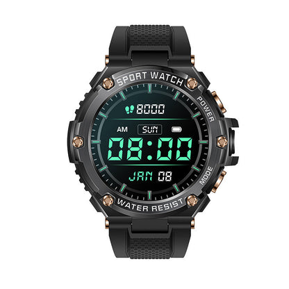 Zelara Militärqualität Bluetooth Anruf Nachricht Herzfrequenz Blutdruck Blutsauerstoff Musik Multisport Smartwatch